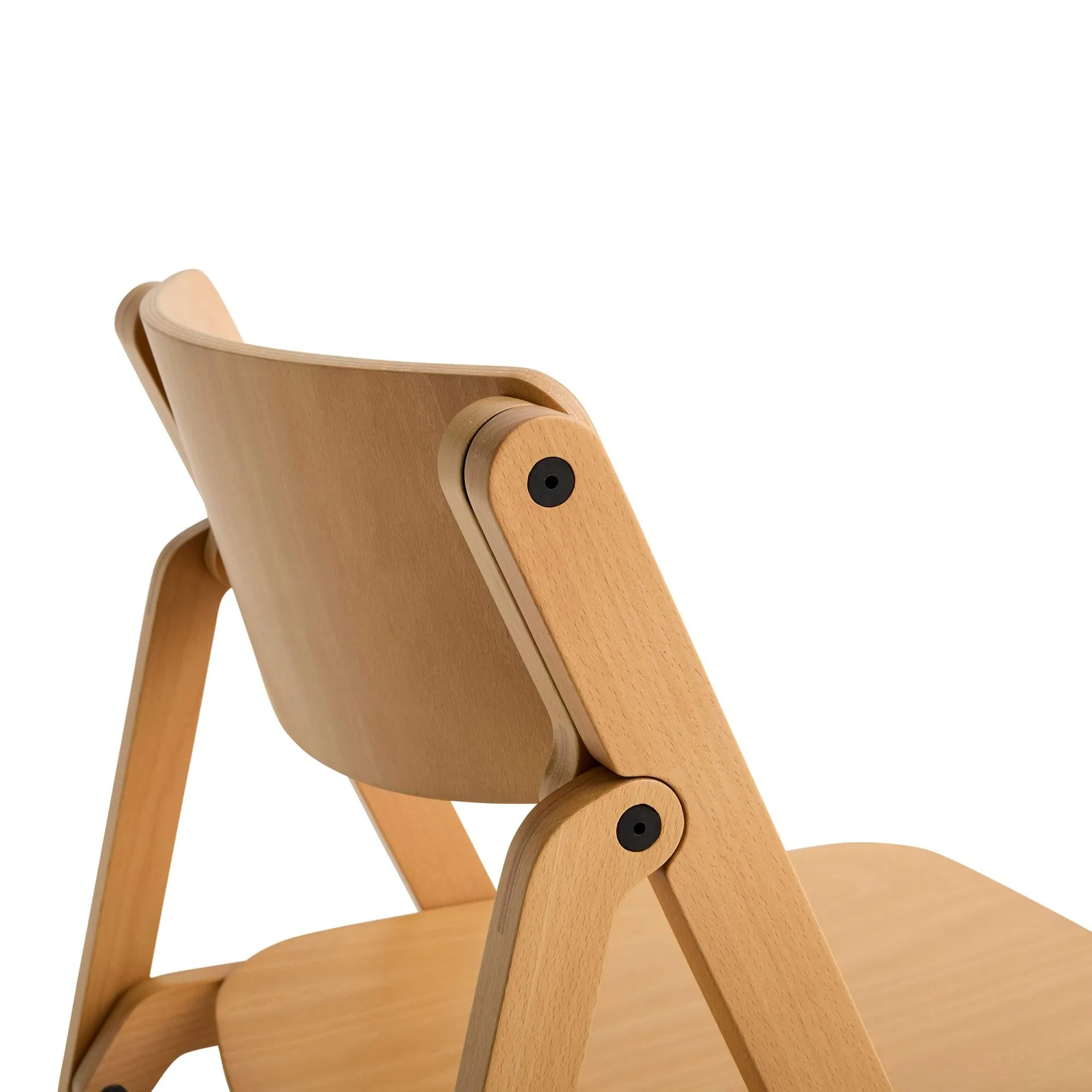 Backflip Chair stol→Backflip Chair stol, Golden lakkert bøk HAY