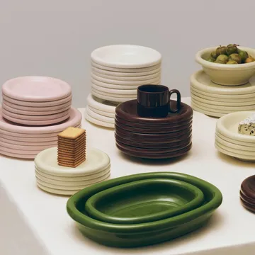 Barro skål Ø20 cm 2-pk - Natural - HAY