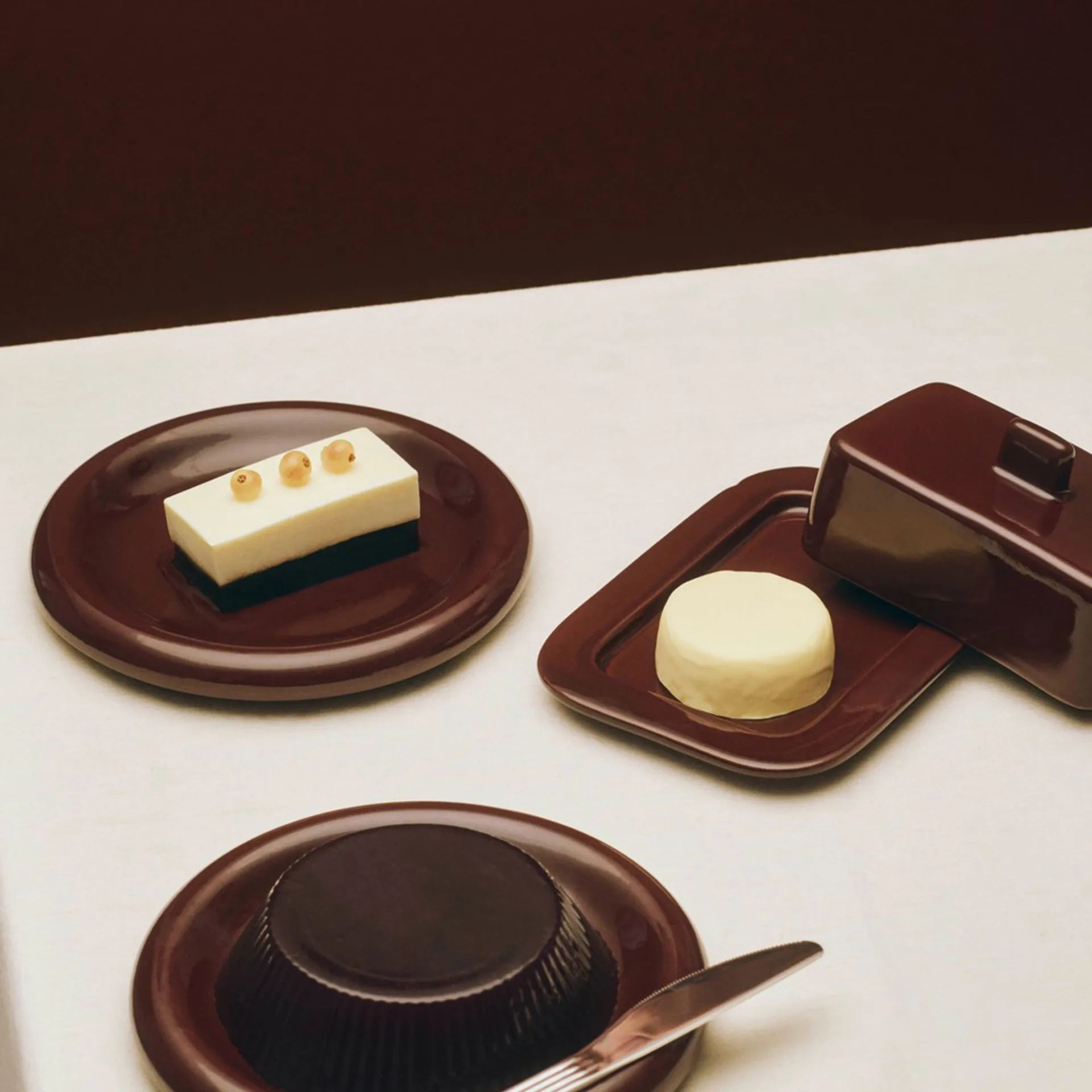 Barro smørkopp, Burgundy HAY