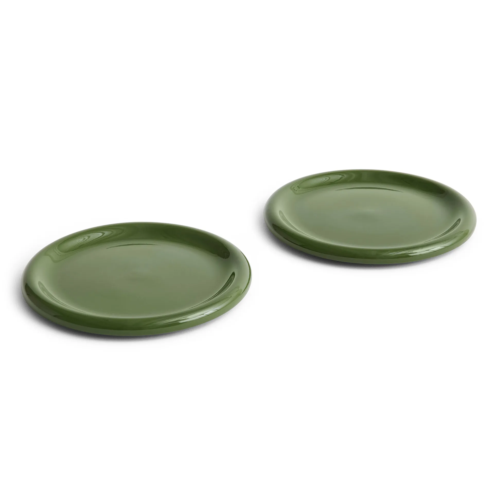 Barro tallerken Ø18 cm 2-pk, Green HAY