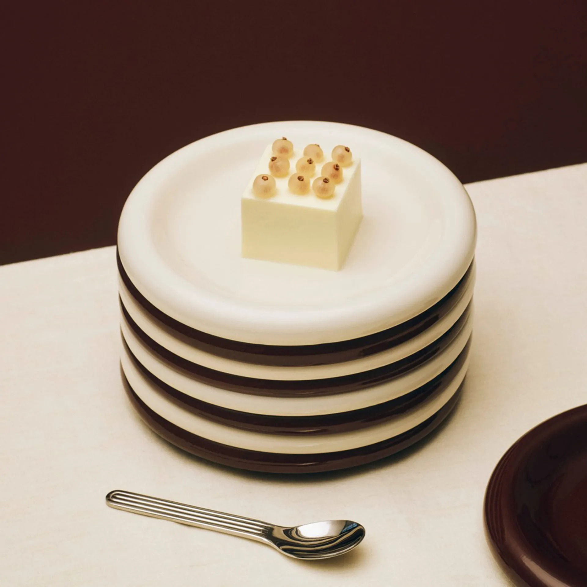 Barro tallerken, Pistachio, Ø18 cm 2-pakning HAY