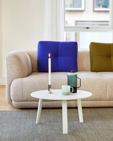 Bella sofabord - White oak, Ø60x32 cm - HAY