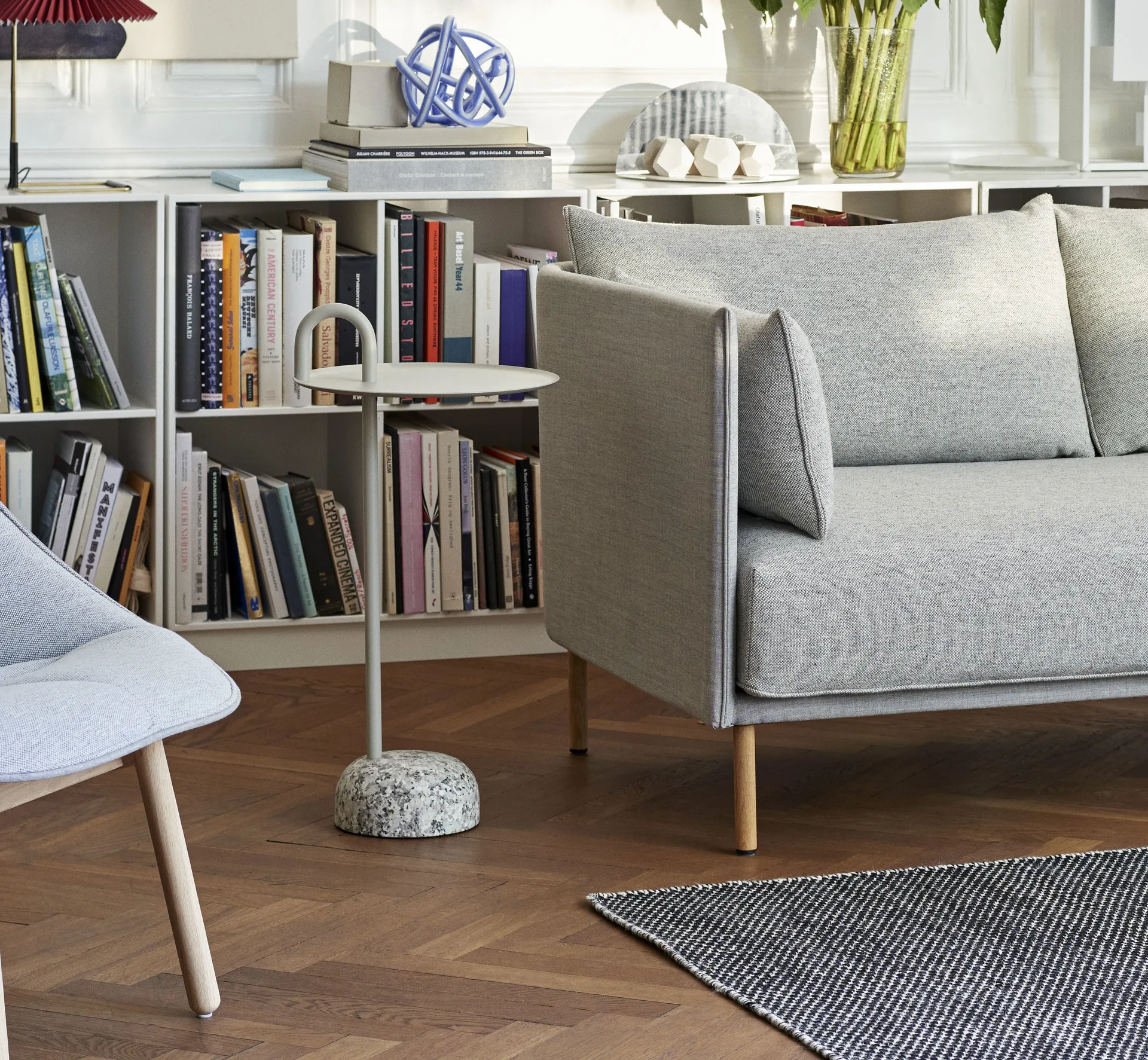 Bowler sidebord, Beige-granite HAY