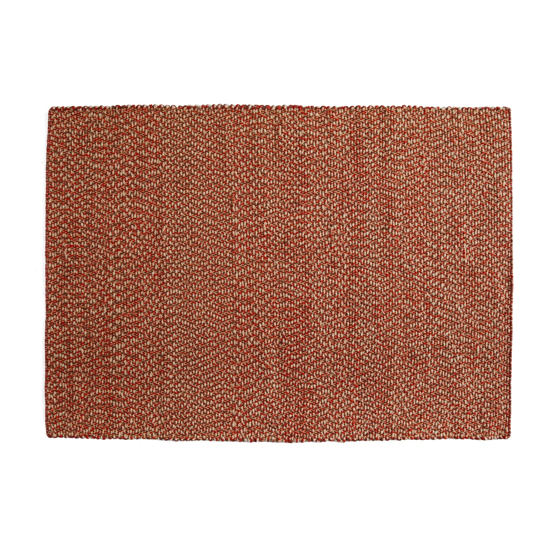 Braided teppe 140 x 200 cm, Red HAY