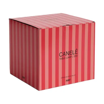 Canelé bordlampe - Tomato' red - HAY