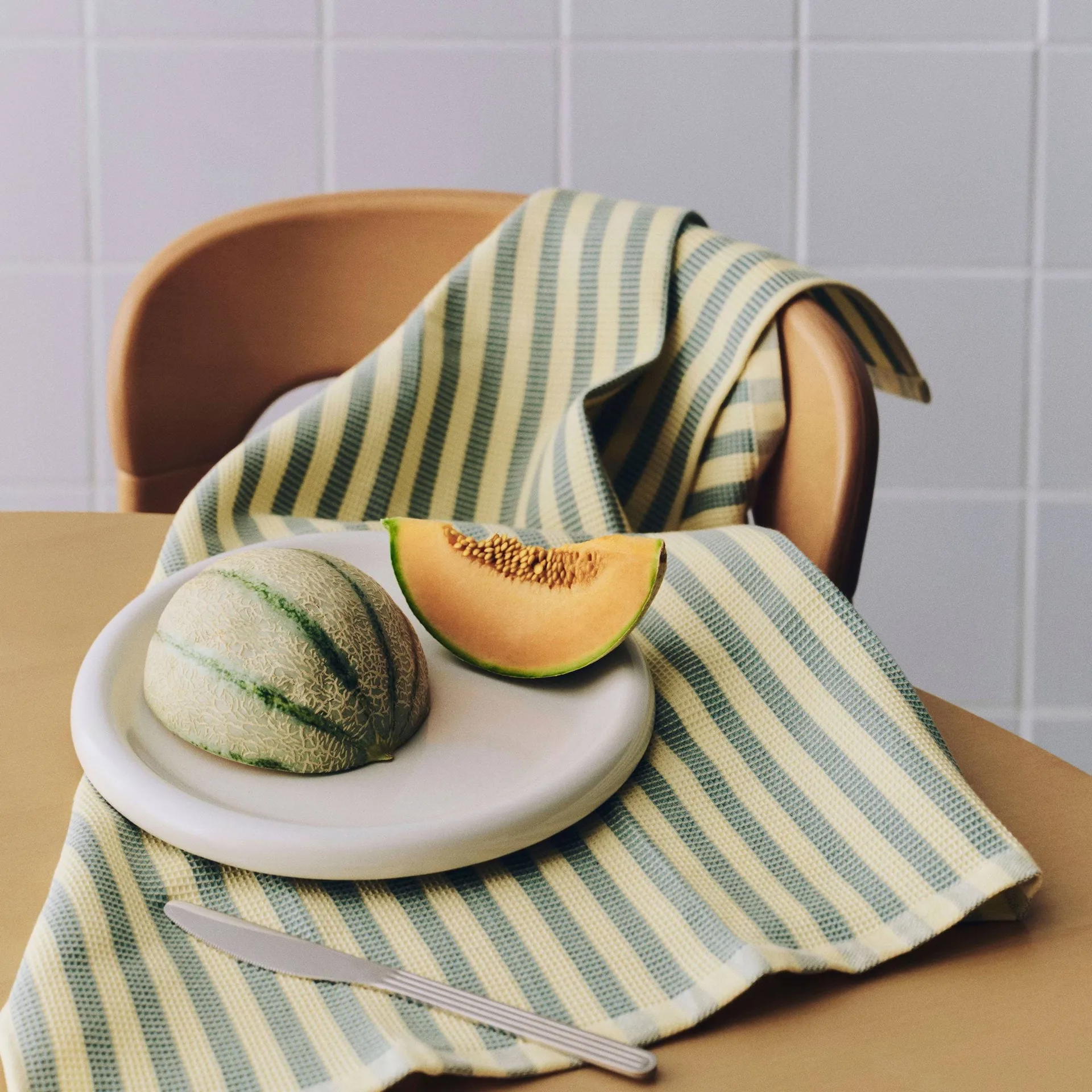Canteen kjøkkenhåndkle 52×80 cm, Green-yellow HAY