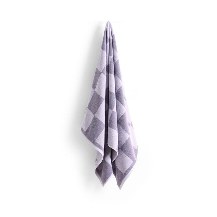 Check badehåndkle 70 x 136 cm - Lavender - HAY