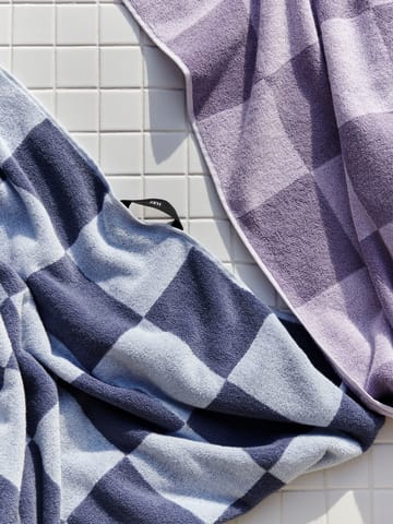 Check badehåndkle 70 x 136 cm - Lavender - HAY