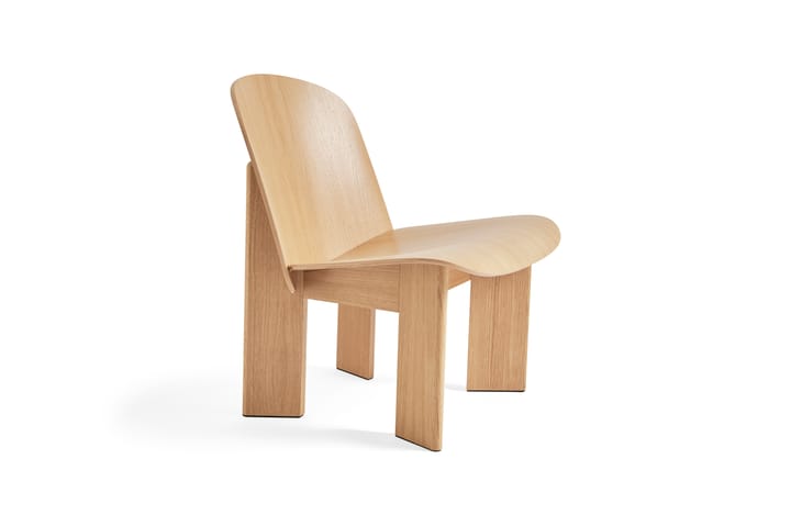 Chisel lounge chair - Lakkert eik - HAY
