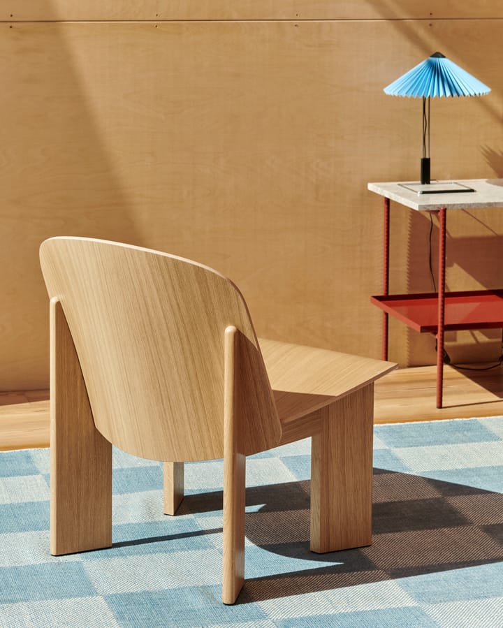 Chisel lounge chair, Lakkert eik HAY