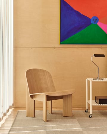 Chisel lounge chair - Lakkert eik - HAY