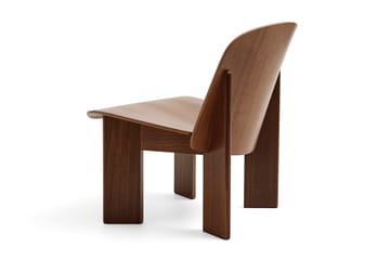 Chisel lounge chair - Lakket valnøtt - HAY