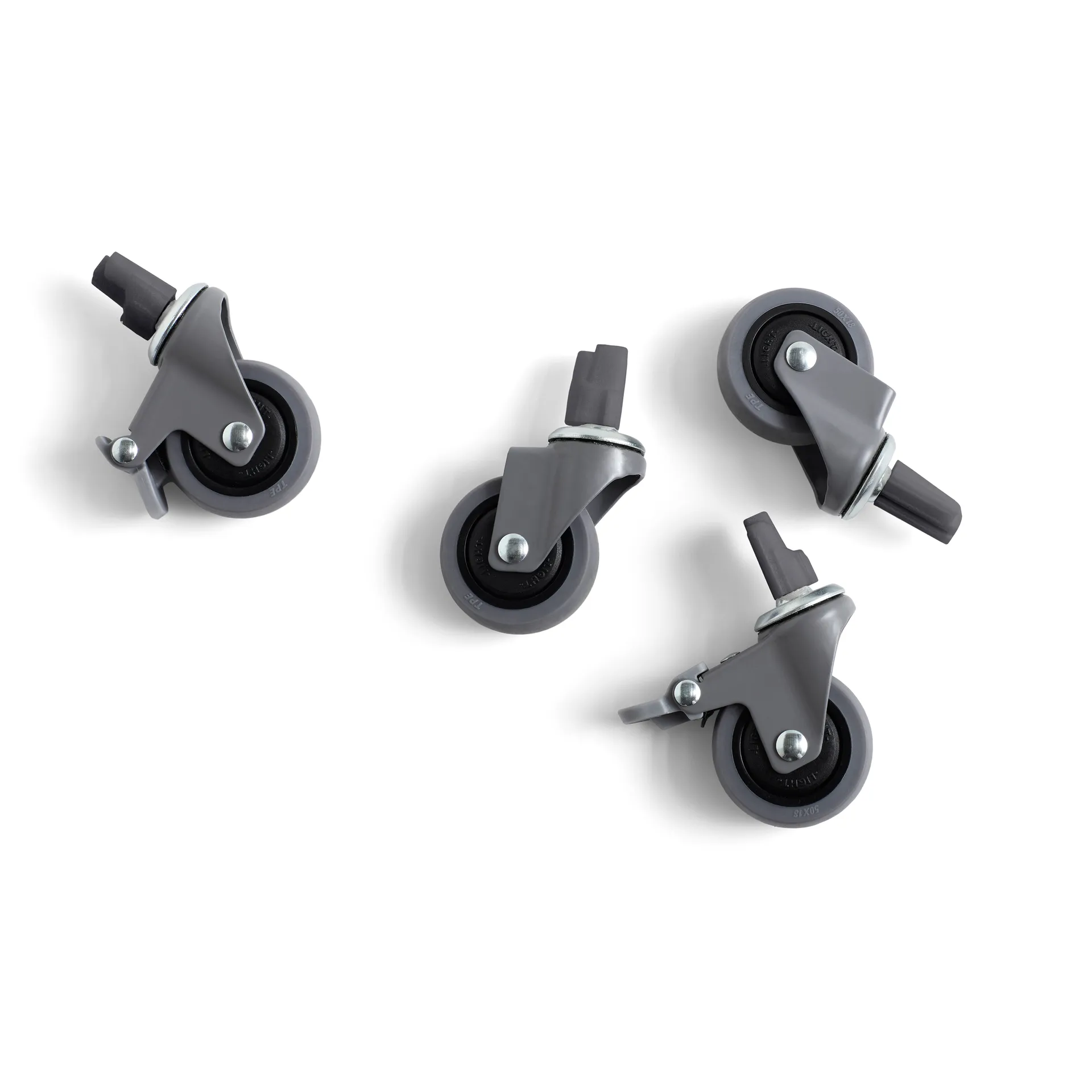 Colour Crate hjul 4-pakning, Medium HAY