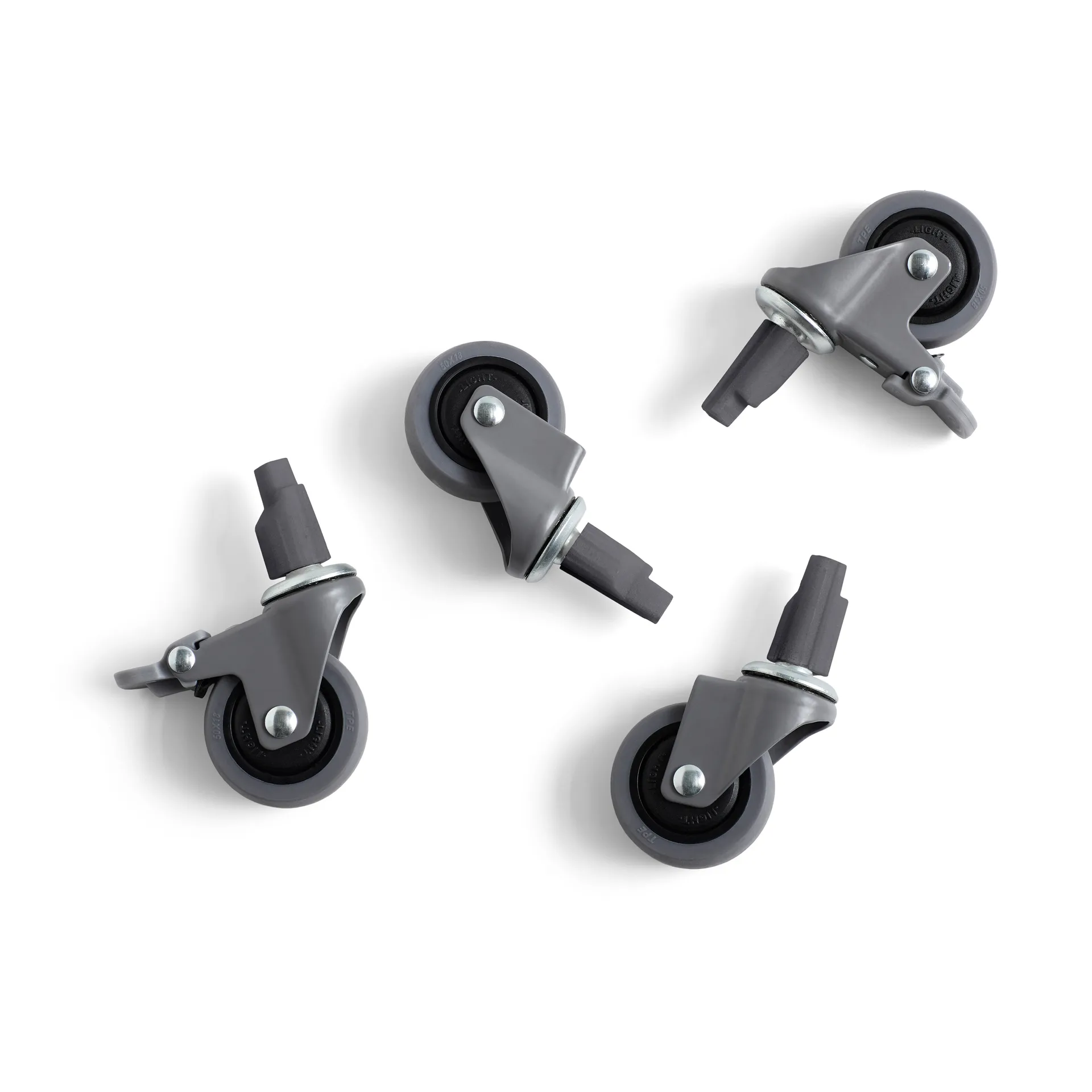 Colour Crate hjul 4-pakning, Stor HAY