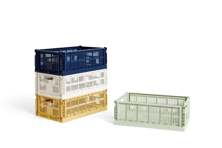 Colour Crate L 34,5 x 53 cm, Off-white HAY