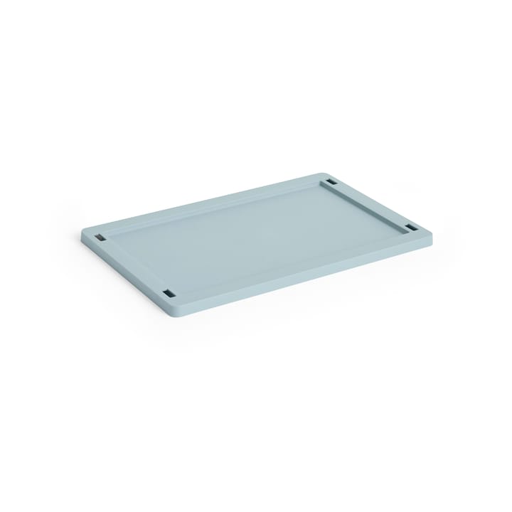Colour Crate lokk plast small - Dusty blue - HAY