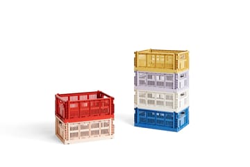 Colour Crate M 26,5 x 34,5 cm - Powder - HAY