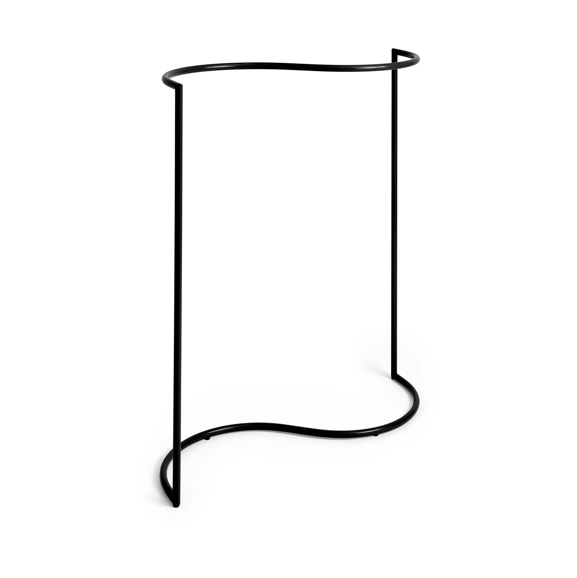 Colour Rack s-shape klesstativ 144,2x150 cm, Black HAY