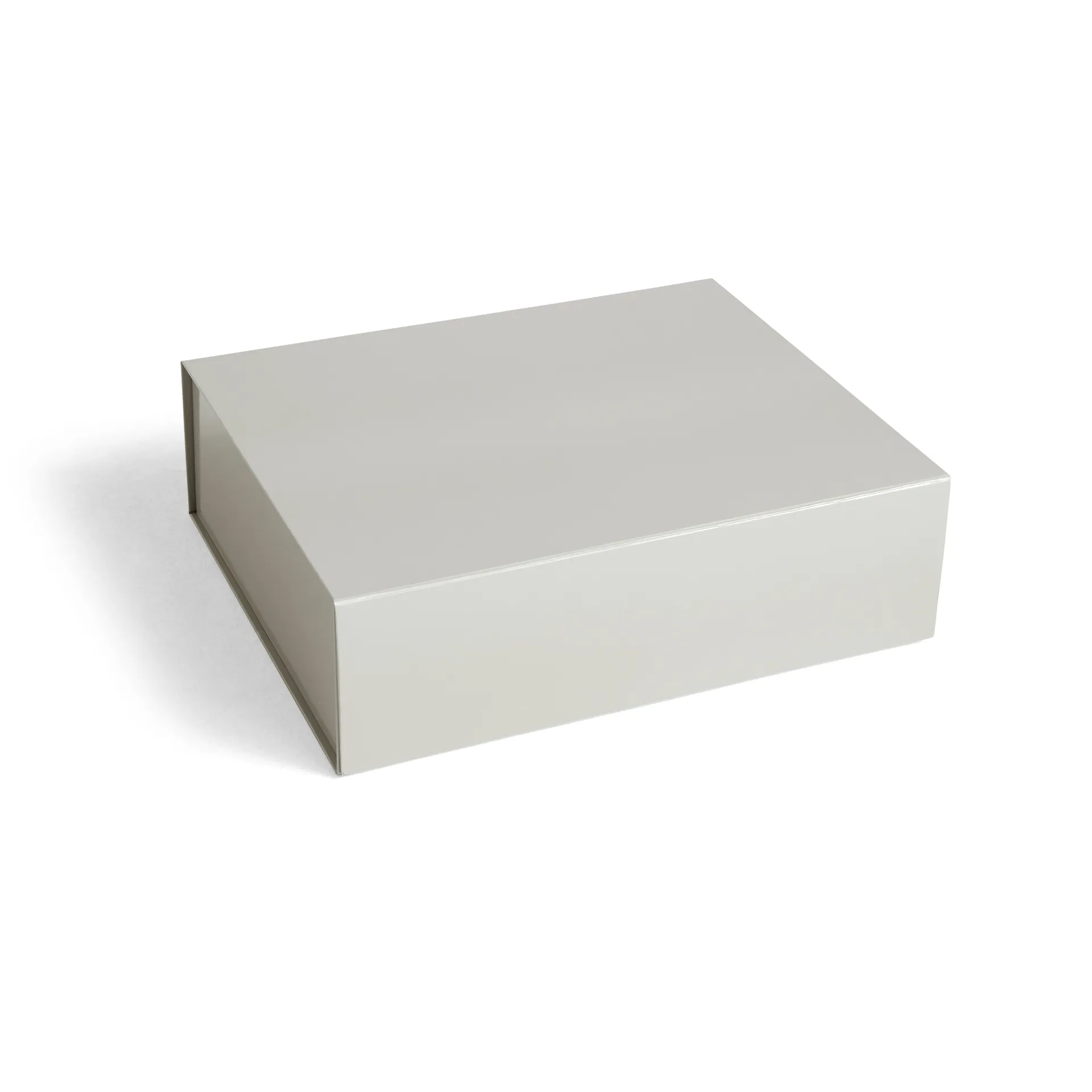 Colour Storage L boks med lokk 34,5 x 41,5 cm, Grey HAY