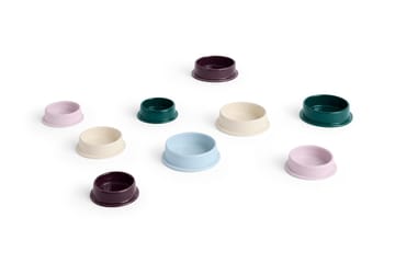 Column Candleholder lyslykt L 12,8 cm - Bordeaux - HAY
