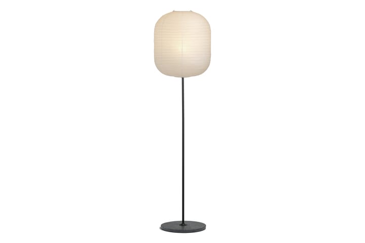 Common gulvstativ 129 cm, Soft black-black terrazzo HAY