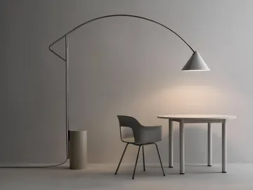 Compass Stehlampe - Sølv - HAY