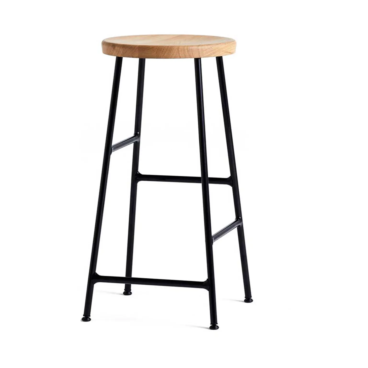 Cornet rund barkrakk 65 cm, Oiled oak-soft black HAY