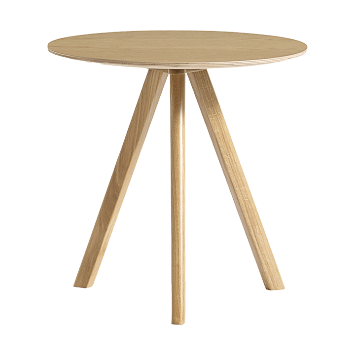 CPH20 2.0 sofabordØ50 cm - Lakkert eik-oak veneer - HAY