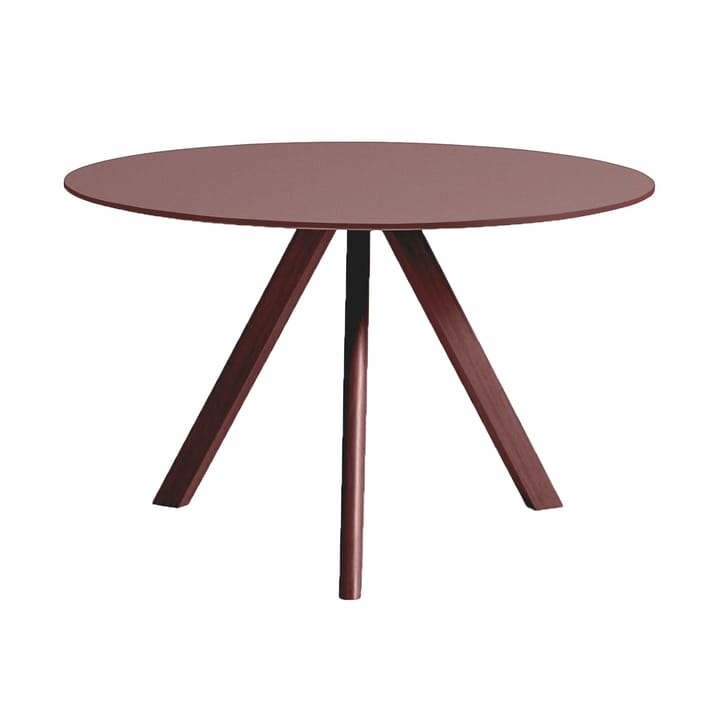 CPH20 2.0 spisebord Ø120 cm - Burgundy linoleum-bordeaux - HAY