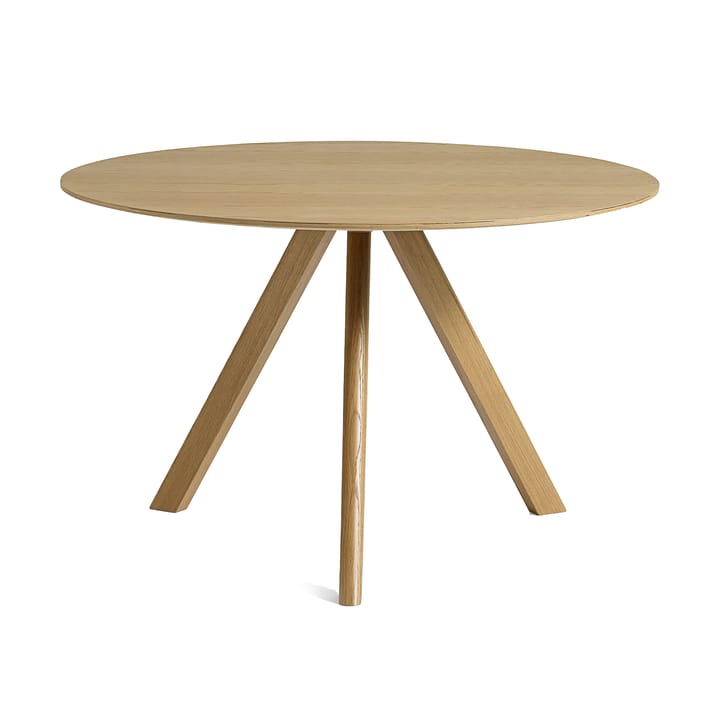 CPH20 2.0 spisebord Ø120 cm - Lakkert eik-oak veneer - HAY