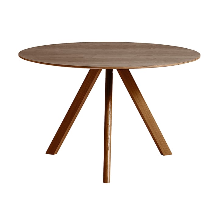 CPH20 2.0 spisebord Ø120 cm - Lakkert valnøtt - HAY