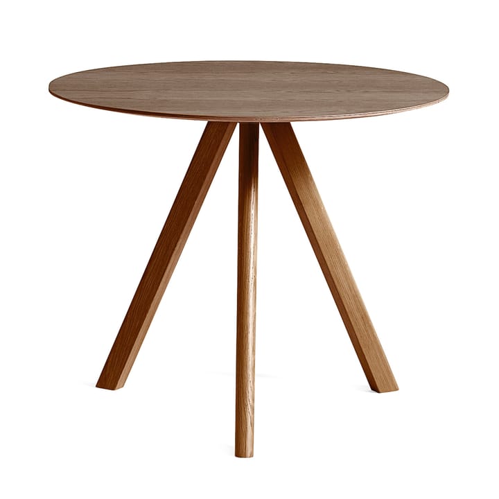 CPH20 2.0 spisebord Ø90 cm - Lakkert valnøtt - HAY