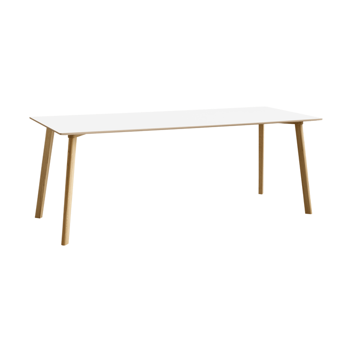 CPH210 Deux 2.0 bord 75x200 cm - Pearl white-lakkert eik - HAY