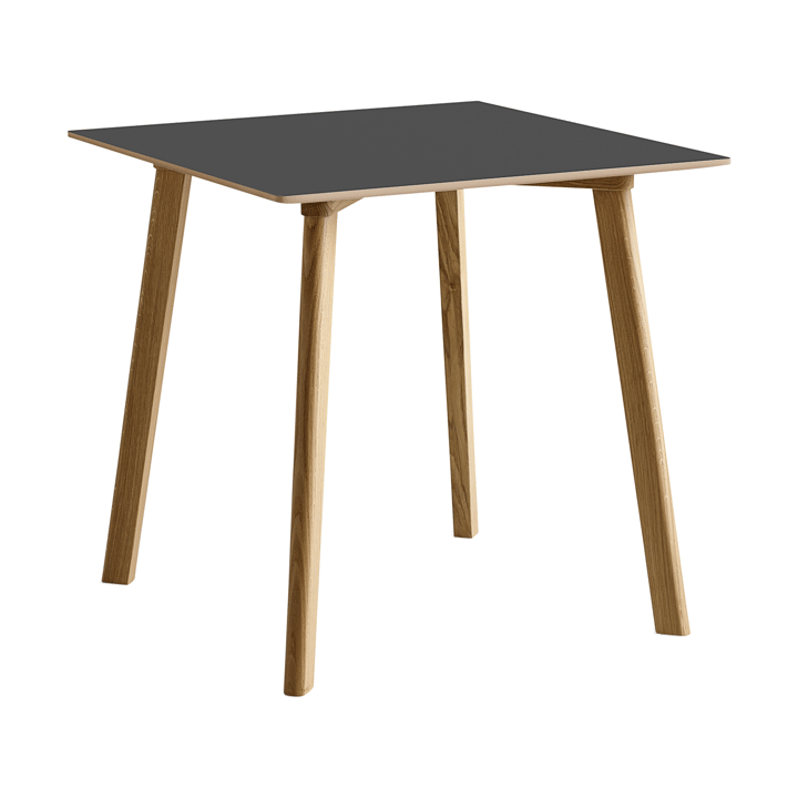 CPH210 Deux 2.0 bord 75x75 cm - Steingrå-lakkert eik - HAY