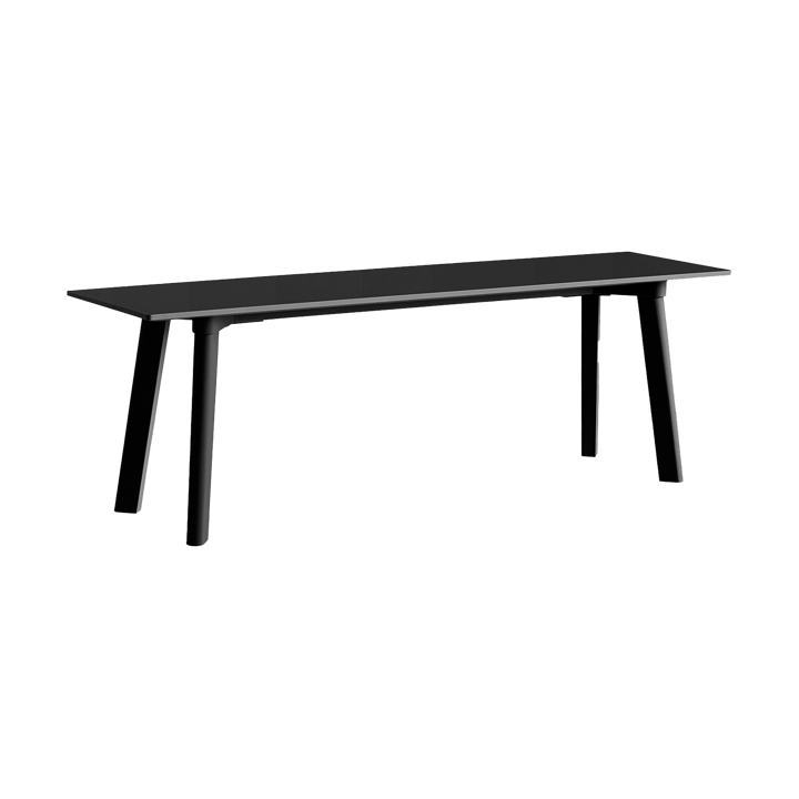 CPH215 Deux 2.0 benk 140 cm - Black laminat-lakkert bøk - HAY