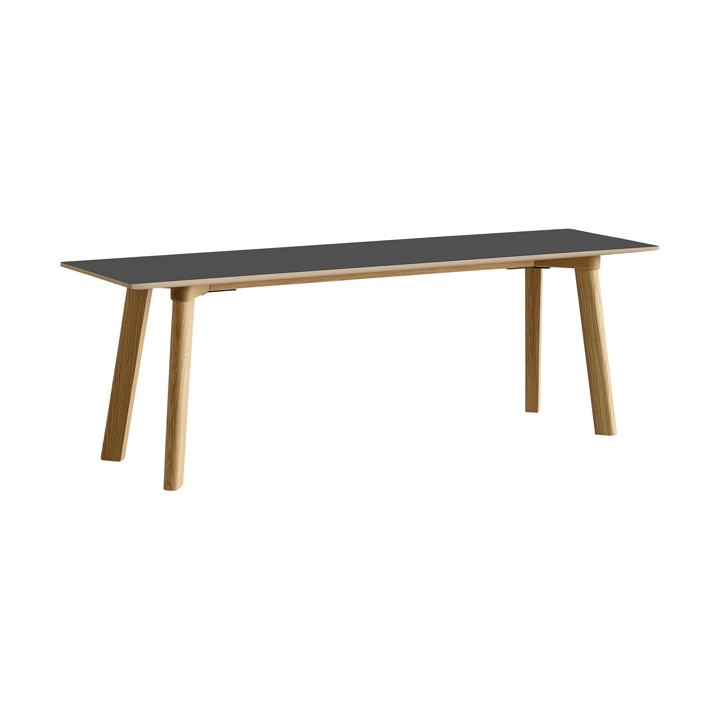 CPH215 Deux 2.0 benk 140 cm - Steingrå-lakkert eik - HAY