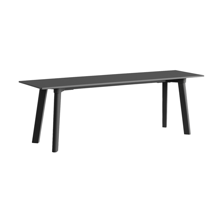 CPH215 Deux 2.0 benk 140 cm - Stone grey-lakkert bøk - HAY