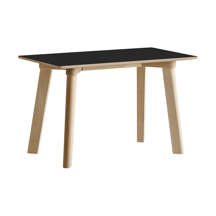 CPH215 Deux 2.0 benk 75 cm - Black laminate-ubehandlet bøk - HAY