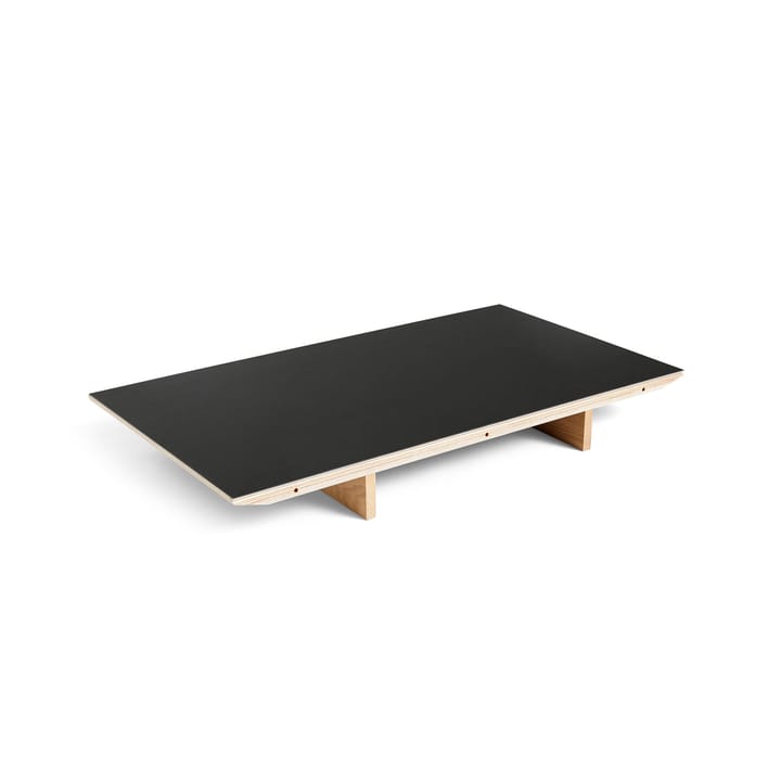 CPH30 2.0 Extendable Leaf til spisebord 50x80 cm - Black linoleum-lakkert eik - HAY