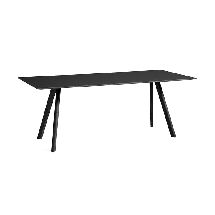 CPH30 2.0 spisebord 90x200 cm - Black linoleum-black oak - HAY
