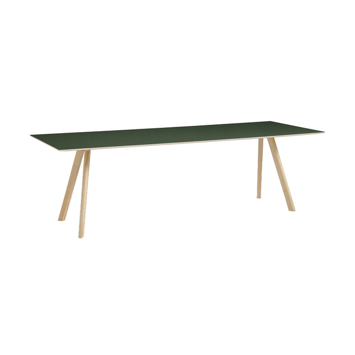 CPH30 2.0 spisebord 90x250 cm - Green linoleum-lakkert eik - HAY