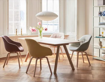 CPH30 2.0 spisebord 90x250 cm - Lakkert eik-eikefinér - HAY