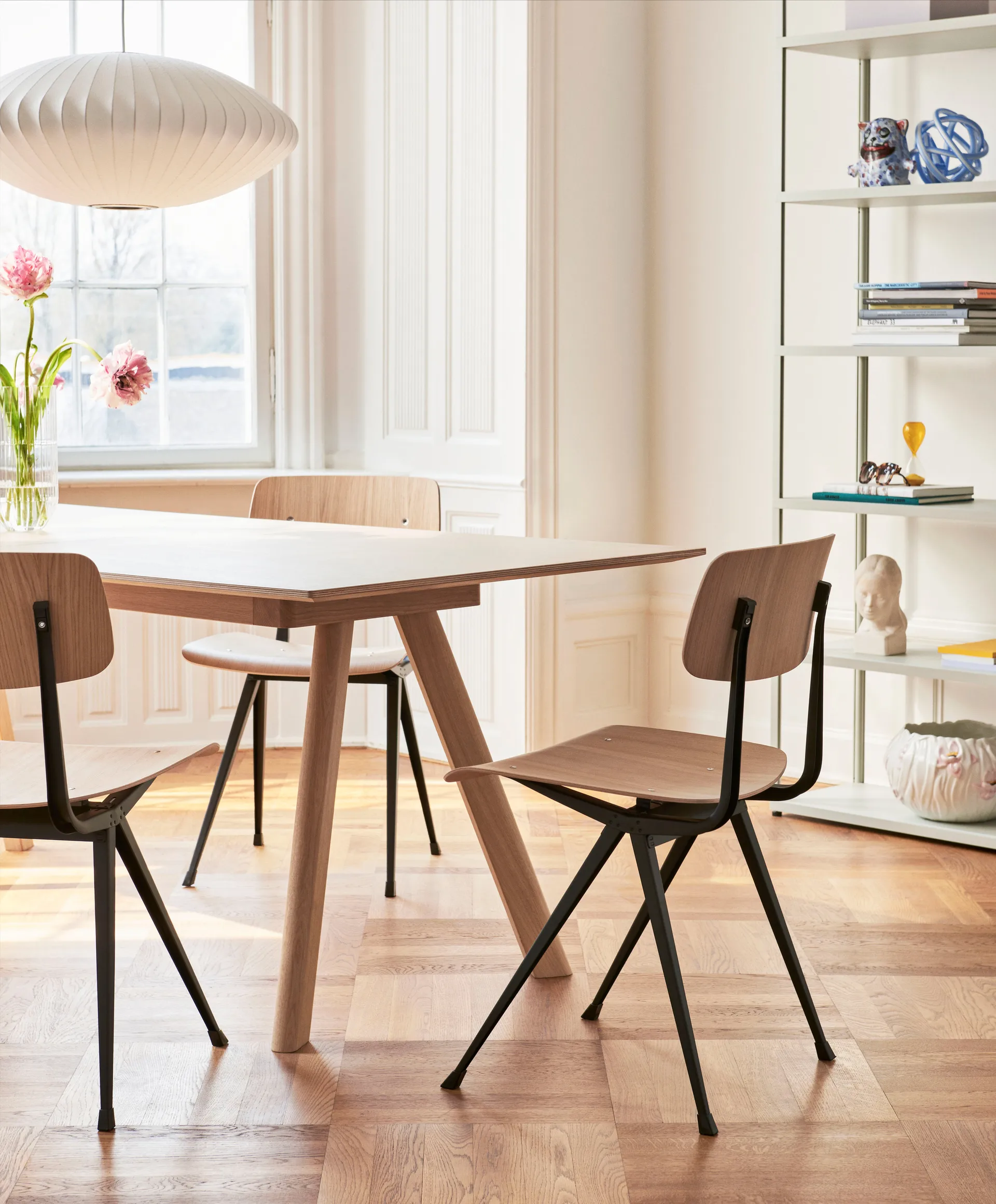 CPH30 2.0 spisebord 90x250 cm, White laminat-lakkert eik HAY