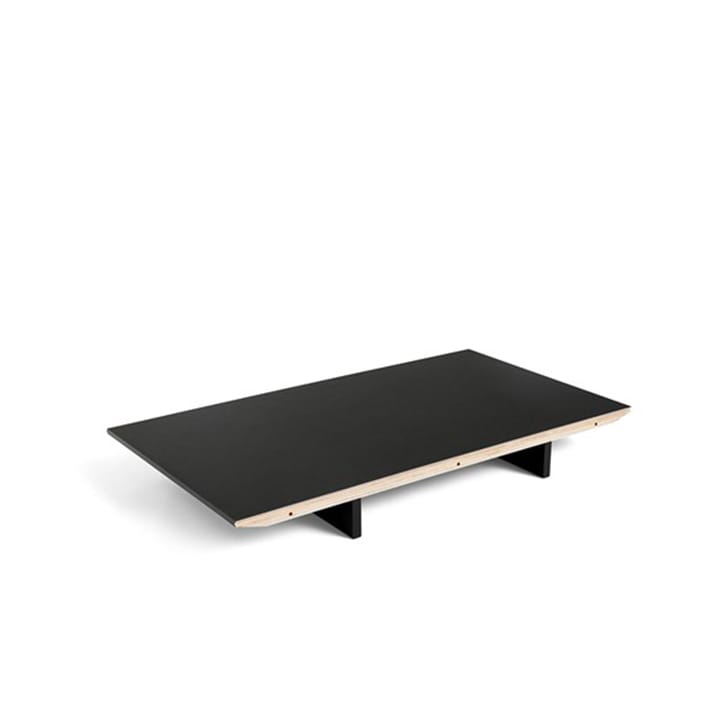 CPH30 forlengbar iläggsskiva - black linoleum-80cm-ekram svart - HAY