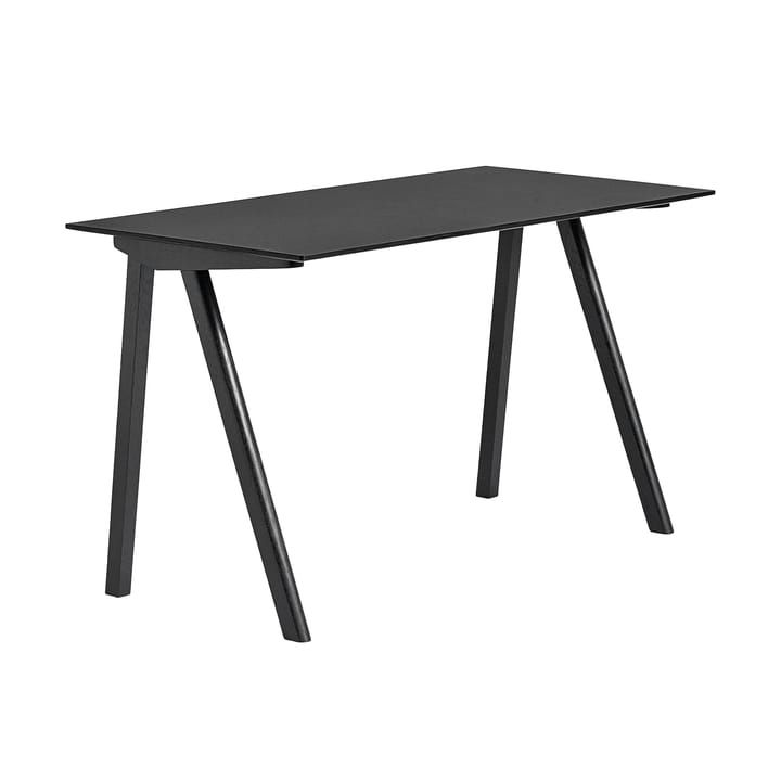 CPH90 2.0 skrivebord 65x130 cm - Black linoleum-lakkert eik - HAY