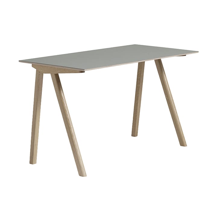 CPH90 2.0 skrivebord 65x130 cm - Grey linoleum-lakkert eik - HAY