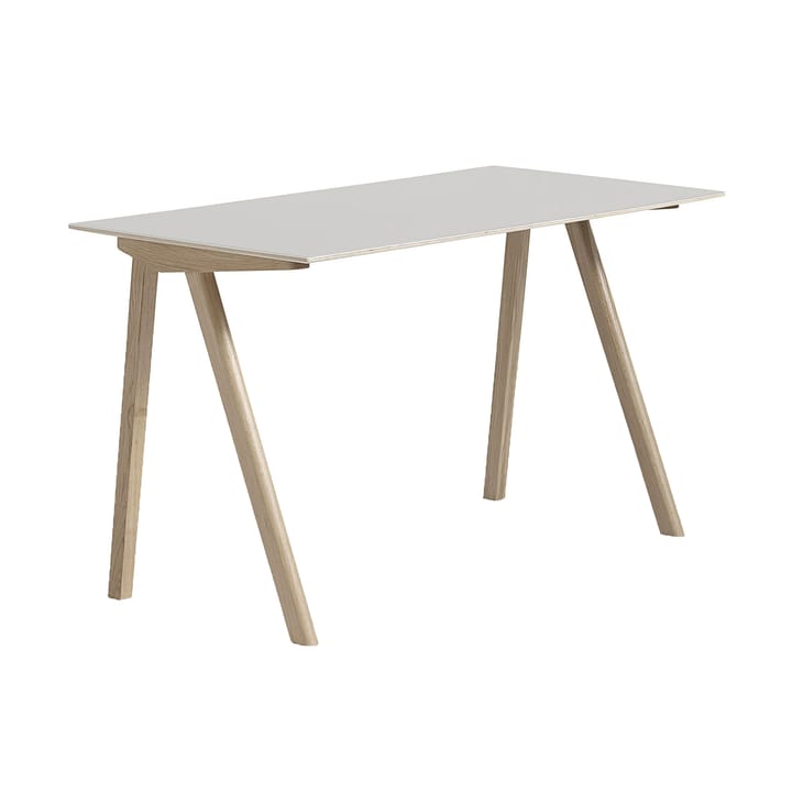 CPH90 2.0 skrivebord 65x130 cm - Off white linoleum-lakk. oak - HAY