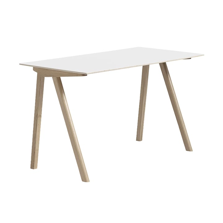 CPH90 2.0 skrivebord 65x130 cm - White laminat-lakkert eik - HAY