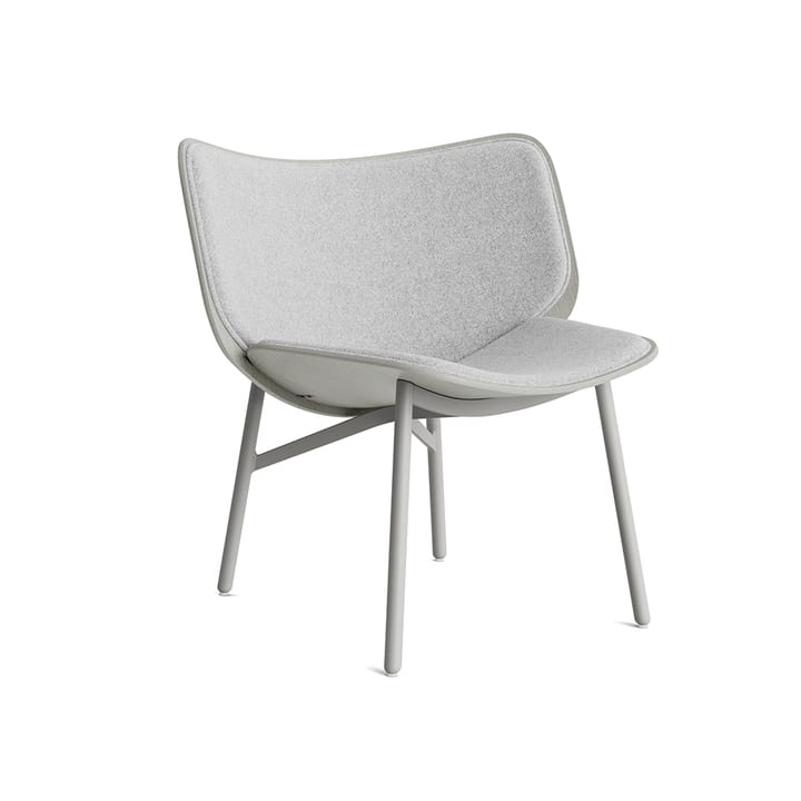 Dapper lounge-stol - Light grey-dusty grey eik-grå understell - HAY