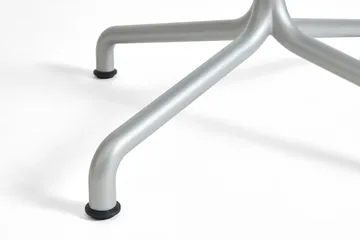 Deville bord - Silver grey, Ø80x74 cm - HAY